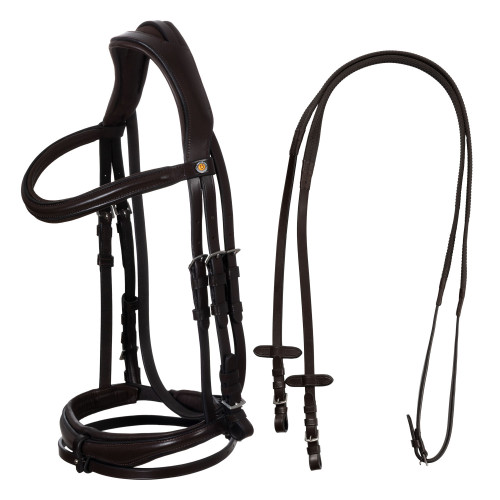 Frau Englezesc Din Pele Cu Botarul Simplus Si Anatomic Equestro 