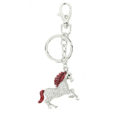 EQUI-KIDS Breloc in forma de cal, decorat cu margele de sticla