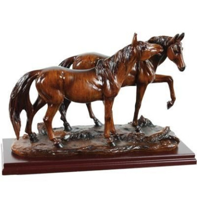 Statue with Horses