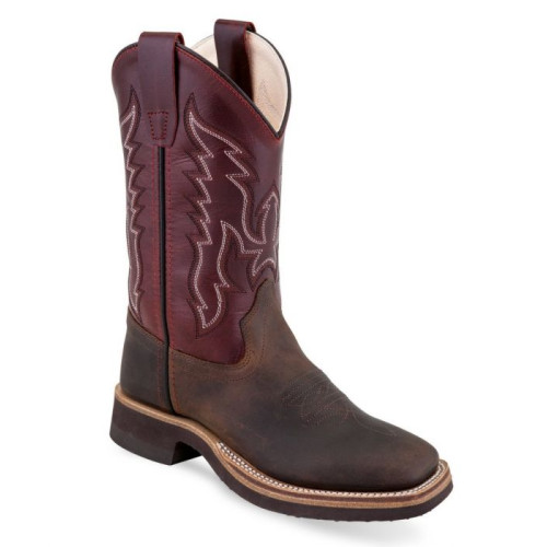 Cizme de echitatie Western Old West Youth Bicolore