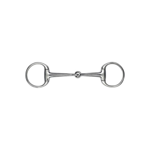 Feeling Satin Finish Stainless Steel Eggbutt Bradoon For Weymouth Bridles